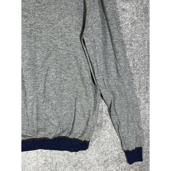 Robert Graham Merino Wool Blend Classic Fit Sweater Mens Size XL V-Neck Pullover - Picture 11 of 14